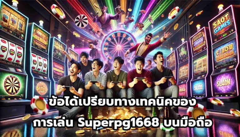 ข้อได้เปรียบทางเทคนิคของการเล่น Superpg1668 บนมือถือ-1