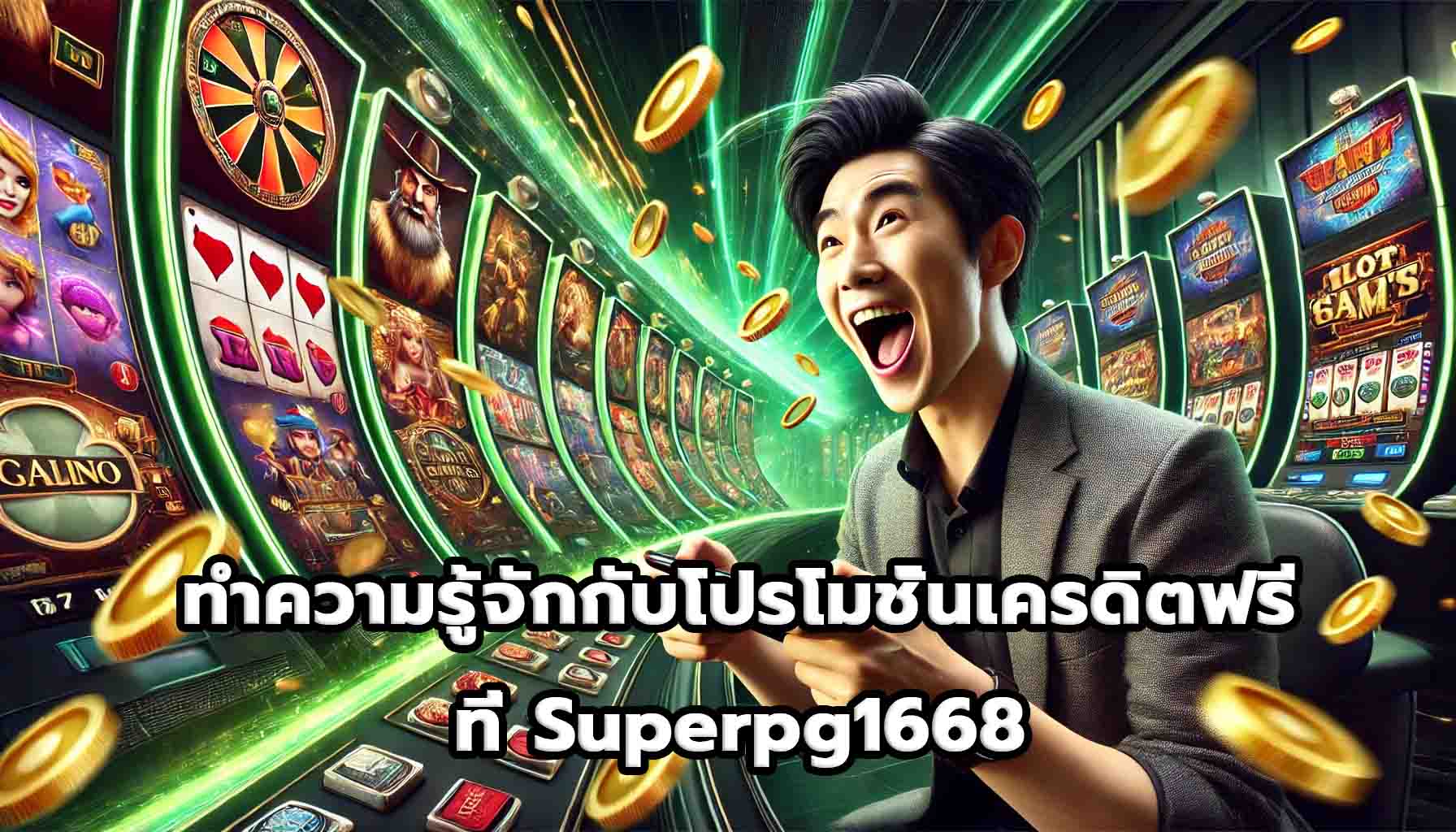 ทำความรู้จักกับโปรโมชั่นเครดิตฟรีที่ Superpg1668-4
