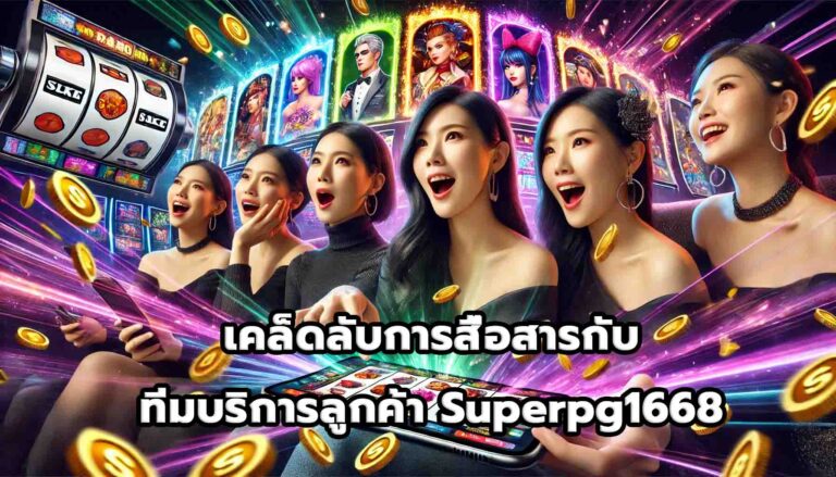 เคล็ดลับการสื่อสารกับทีมบริการลูกค้า Superpg1668-5